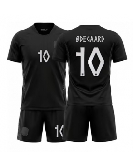 Billige Fotballdrakt Norge Martin Odegaard #10 Replika Bortedraktsett Barn VM 2026 Kortermet (med bukser)